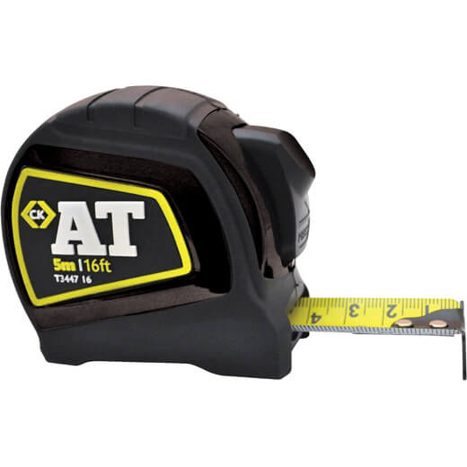 Photo of Ck Auto Lock Tape Measure Imperial & Metric 16ft / 5m 25mm